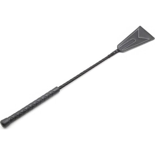 46cm Longth PU Leather Spanking Whip With Handle BDSM Bondage Flogger Fetish Role Play Sexy Costumes Erotic Toys For Couples