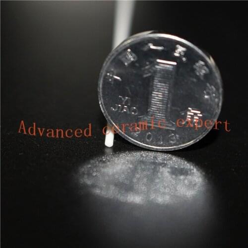 99.5%Al2O3 High Thermal Corundum Rod OD5.0/Alumina Rod/Round Solid Rod/Ceramic Shaft/Insulating Ceramic Rod