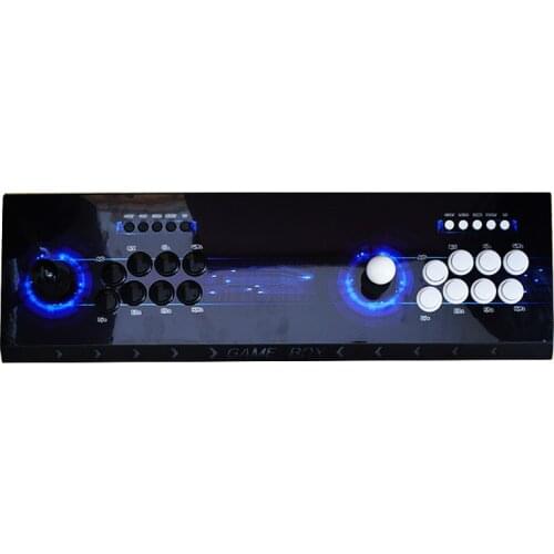 Cdragon Two Players Raspberry Pi 3B Arcade Game Retro Console Metal Artwork Panel All In One Games buit in Double Users Gift