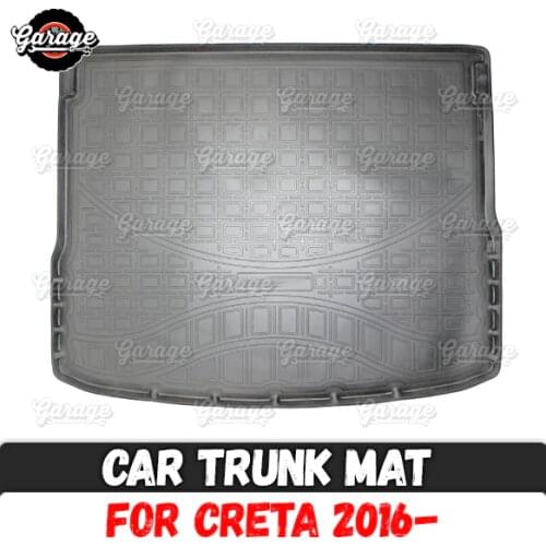 Car trunk mat for Hyundai Creta 2016- accessories protect of carpet floor cover of rear luggage car styling