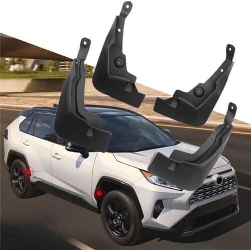 For Toyota RAV4 2019 2020 Front Rear Mud Flap Mudflaps Mudguards Mud Guards Flaps Splash Fender Molding Car Accessories