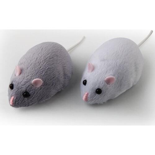 Simulation Infrared Electric Prank Jokes Remote Control Mouse Model On Radio Control For Cat Toys