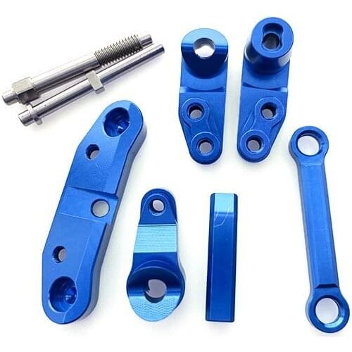 Metal Steering Bellcrank Servo Saver Set for Losi 22S SCT 1/10 2WD Short Course Truck RC Car Upgrade Parts