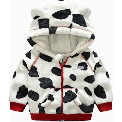 New Baby Jacket Boy and Girl Hooded Fleece Winter Spring Autumn Coat Baby Outerwear 8BB014