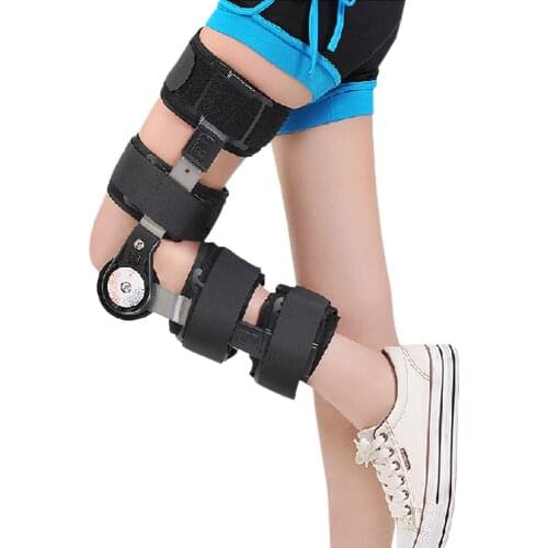 Adjustable Medical Long Knee Brace Support Joint Apparatus Stabiliser Meniscus Injury Softening Patellar Tendinitis Joint Laxity