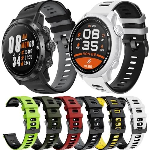 Sport Silicone Band For COROS PACE 2 PACE2 Wrist Strap Watchband For COROS APEX Pro APEX 46mm 42mm Wristband Bracelet Accessorie