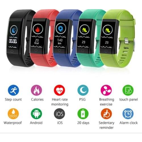 Smart Bracelet Fitness Pedometer Monitor Smart Bracelet And Strap Outdoor Fitness Equipment