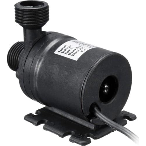 Water Pump 12V/24V DC 5M 800L/H Portable Mini Brushless Motor Ultra-quiet Submersible for Cooling System Fountains Heater