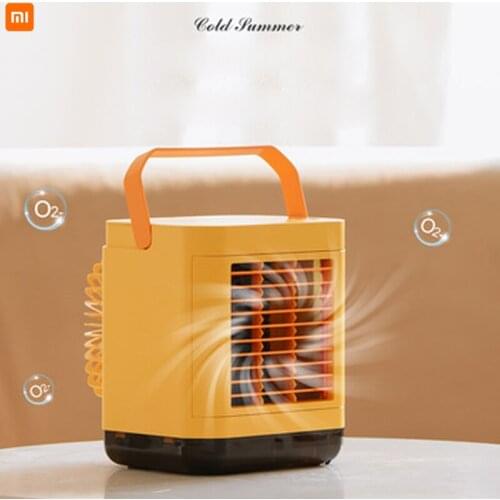 Xiaomi Home office negative ion water-cooled air-conditioning fan refrigeration air purification desktop portable air cooler