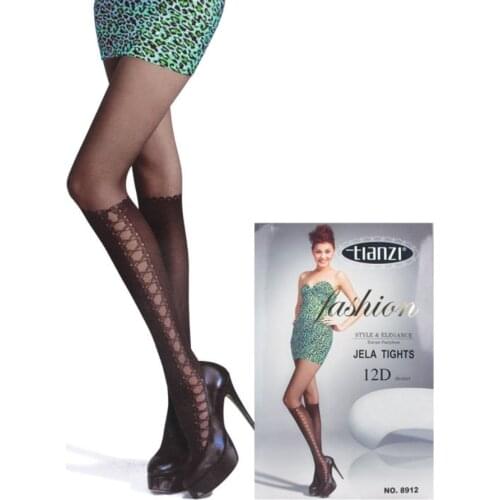 France Fashion Sexy Designs Jacquard Tights Womens Mesh Pantyhose Ladies Thin Transparent Stockings