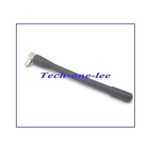 10pcs/lot 3dbi 3G TS9 Plug Right angle RA Connector Rubber Antenna for ZTE MF633 MF645 MF633BP MF30 MF60 MF61 MF62 9.5cm