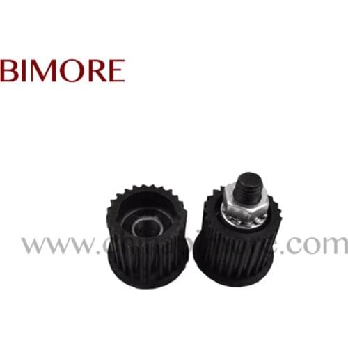 Escalator Elevator Parts Elevator Lift door motor belt pulley use for Escalator Elevator Parts with axle