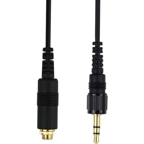 Canfon Audio Cable Adapter for Sennheiser Rode Saramonic Boya Lavalier Mic input to Sony UWP V1D11D21 wireless microphone system