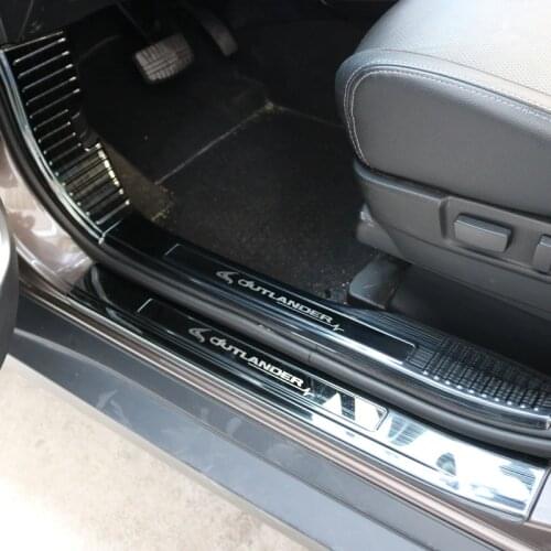 Car Styling car Scuff Plate/Door Sill Door Sill door sill scuff plate protector guard For Mitsubishi Outlander 2013 -2020