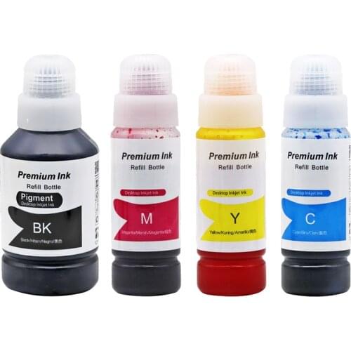 Refill Dye Ink compatible for Epson EcoTank L6170 L6160 L6190 L4150 L4160 L3150 L3110 Printer Ink Series EcoTank Ink Bottles