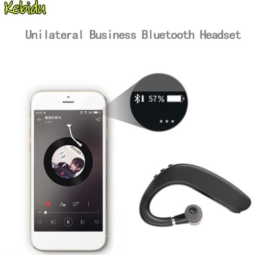 Long Time Standby Business Blutooth Headset Car Bluetooth Earpiece Handsfree With Mic In Ear Wireless Earphone for iPhone Xiaomi
