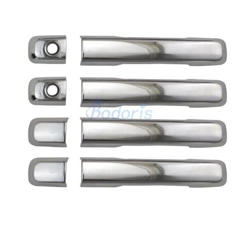For ISUZU DMAX D-MAX D MAX 2012-2015 2016 2017 2018 Door Handle Cover Trim Grab Holder Protector Panel Chrome Auto Accessories