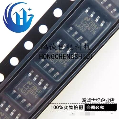 10~20pcs/lot LM22676MRX-ADJ LM22676MR-ADJ L22676-ADJ SOP8 power regulator chip