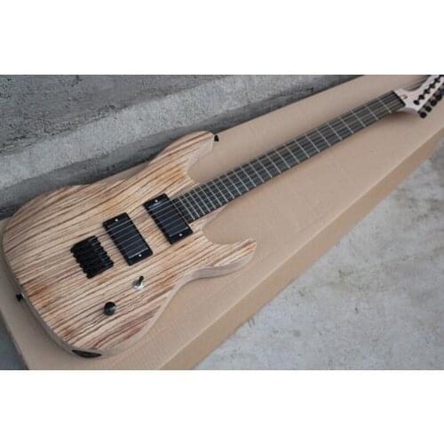 Orphan unique 6 strings guitar ,alder body,r black bridge,zebra-stripe veneer,black button