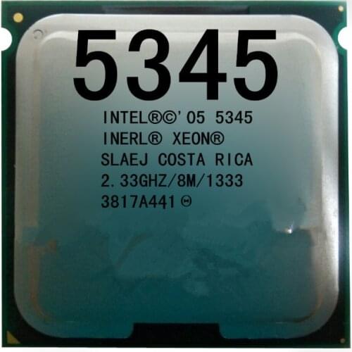 INTEL XEON E5345 e5345 Processor 2.33GHz 8MB 1333MHz Quad Core Server CPU