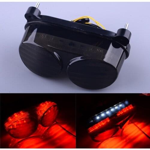 12V LED Rear Running Brake Turn Signal Light Fit for Kawasaki ZZR600 ZR7 ZR7S Ninja ZX6R G1/G2 J1/J2 ZX9R ZX900