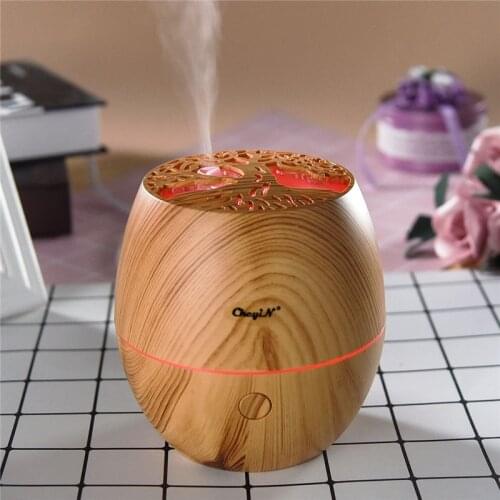 100ml Quiet Ultrasonic Air Humidifier Household Essential Oil Diffuser Air Moistener Large Mist Sprayer with 7 Colorful Light 31