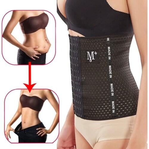 SURE YOU LIKE Women Waist Trainer Latex Cincher Girdles Shapewear Slimming Belt Body Shaper Fitness Body Shaper Corset Belt