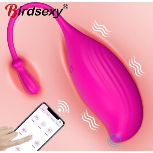 App Control Vibrating Egg Kegel Ball Vibrators Wireless Remote Wearable Panties Vibrator G Spot Vaginal Ball Sex Toys For Women