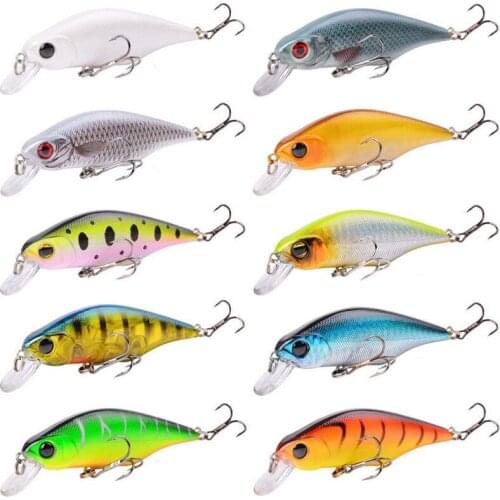 Tungsten weight system Top fishing lures minnow crank wobbler quality fishing tackle hooks for fishing