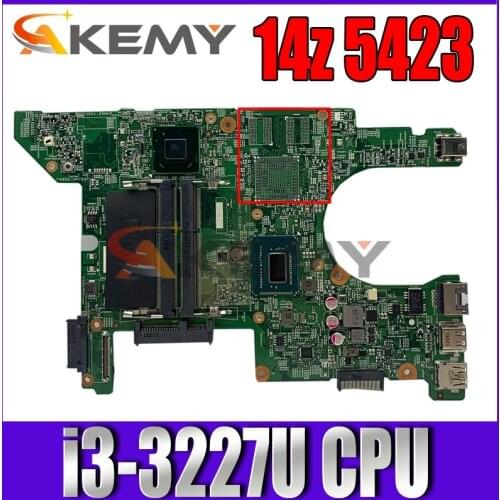 09V0RF 9V0RF for Dell Inspiron 14z 5423 Laptop motherboard i3-3227U DDR3 tested