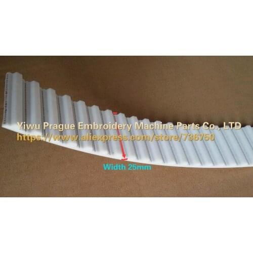 1 meter Timing Belt band T10 width 25mm X Y Axis driving belt for Tajima and Chinese embroidery machine spare parts store 736750