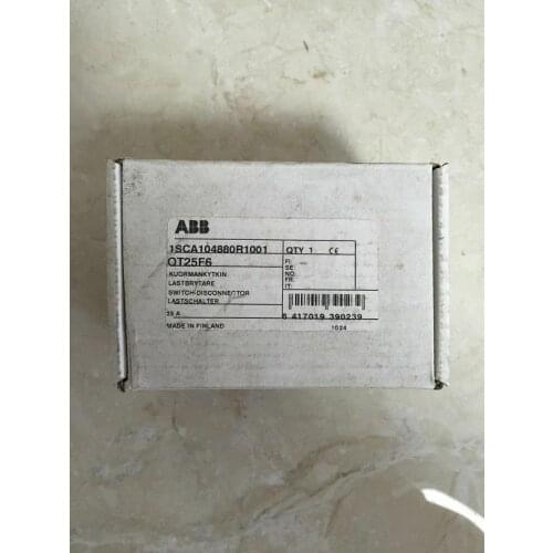 1PC NEW ABB 6 pole knife switch OT25F6 free shipping