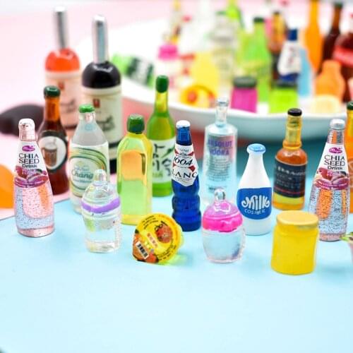 1/6 BJD & 1/12 Doll Accesspries Mini Drink Soda Beer Can Doll House Decoration Miniature Food Play DIY Doll House Decoration