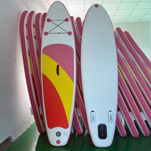 Free Shipping Inflatable Paddle Surf 10' x 30''x6'' Kayak Hatchable Inflatable Yoga Board, Dry Bags Floating Paddle
