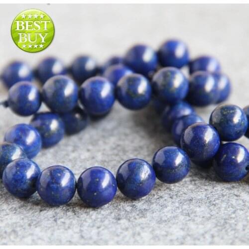 New For Necklace&Bracelet 10mm Multicolor Blue Cyan Lapis Lazuli Stone Beads DIY Beads Accessory Parts 15inch Jewelry Making