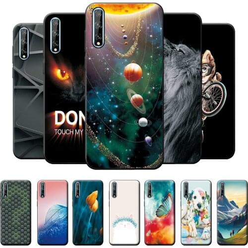 For Huawei Y8P Case Phone Case Huawei Y8P Silicone Soft TPU Back Cover Case For Huawei Y8P Y8 P Y 8P Bumper Coque Universe 6.3