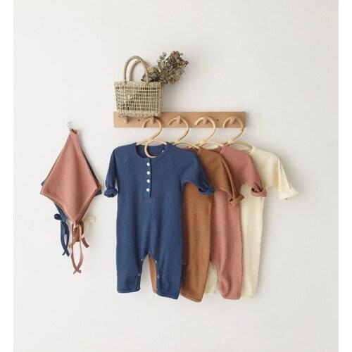 Baby Clothes Newborn Baby Romper With Hat 100% Cotton Baby Boy Romper Toddler Baby Girl Clothes Infant Baby Jumpsuit