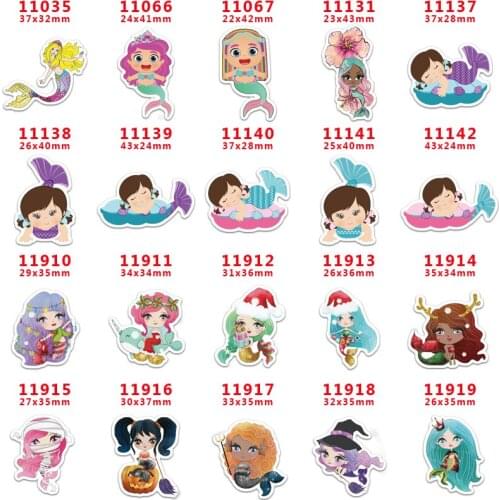 Cabochons 30 pcs cartoon planar resin pr 11035