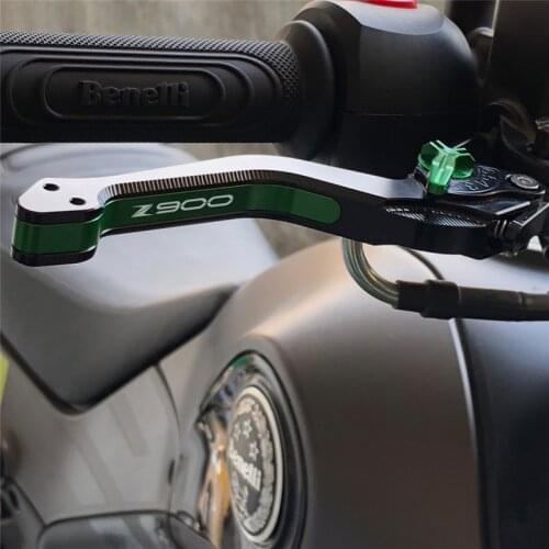 Motorcycle CNC Aluminum High Quality Adjustable 3D Rhombus Brake Clutch Levers For KAWASAKI Z900 Z 900 2017-2021 2018 2019 2020