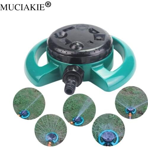 MUCIAKIE 1PC Garden Lawn Sprinkler Automatic Sprinkler Rotary Watering Disc Eight Function Sprinkler Automatic Irrigation System