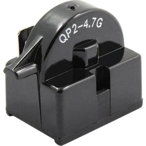 New QP2-4.7 Start Relay Refrigerator PTC Ohm 1 Pin For Vissani Danby Compressor