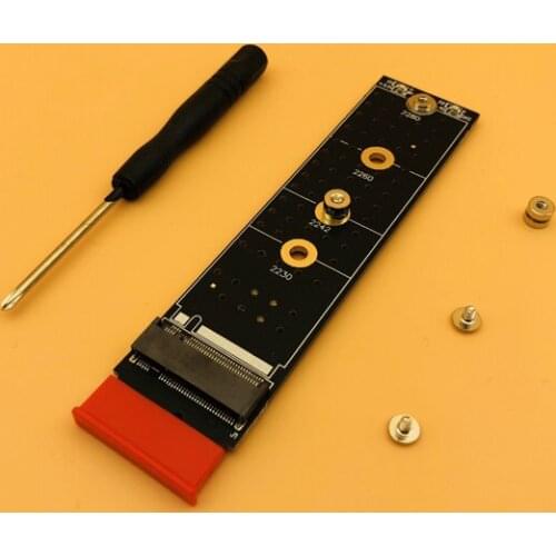 PCIE to M2 Adapter PCI-E PCI Express M Key Connector NVMe SSD M2 PCIE X1 Raiser Supports 2230 2242 2260 2280 M.2 SSD Full Speed