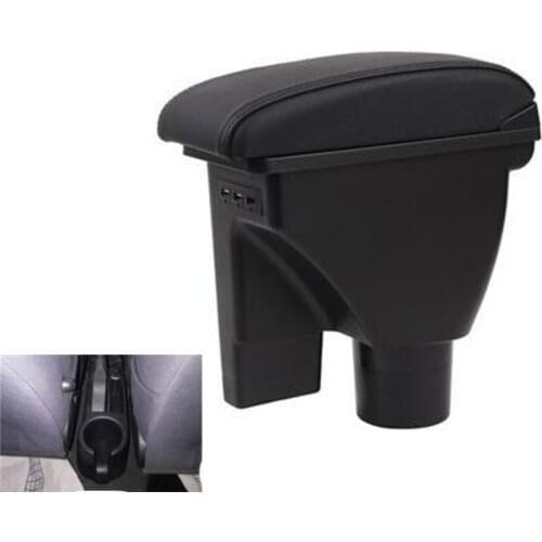 For Hyundai GETZ armrest box universal car center console Getz caja modification double raised with USB No assembly