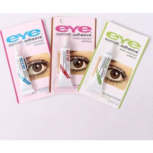 Professional Eyelash Glue Waterproof False Eyelashes Cosmetics Tools Waterproof False Eyelashes Makeup Adhesive Eye Lash Glue