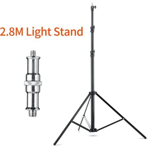 Quick installation 280cm Heavy Duty Impact Air Cushioned Video Studio Light Stand Tripod For Studio Photography Flash,Softbox