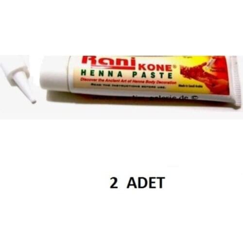 Temporary Tattoo Tube Indian henna Black 2 Box wedding bride mariage хна henna