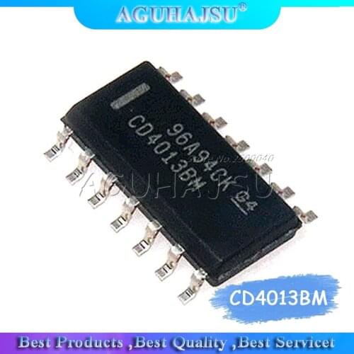 10PCS CD4013BM SOP14 CD4013 SOP CD4013BM96 SMD new and original IC