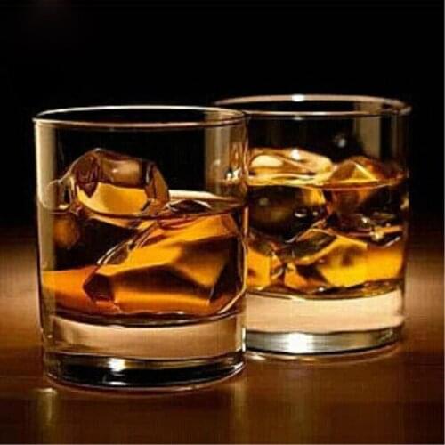 2 Pcs set high quality fashion home bar lead-free whiskey glass cups 200901-53