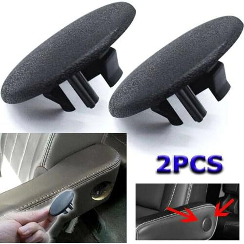 2Pack Rear Arm Rest Cover Cap Plastic Black For Chevy Tahoe Suburban Cadillac Escalade New Auto Interior Parts