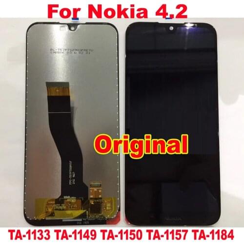 5.71" Original Best Working LCD Display Touch Screen Digitizer Assembly Glass Sensor For Nokia 4.2 Mobile Pantalla Replacement
